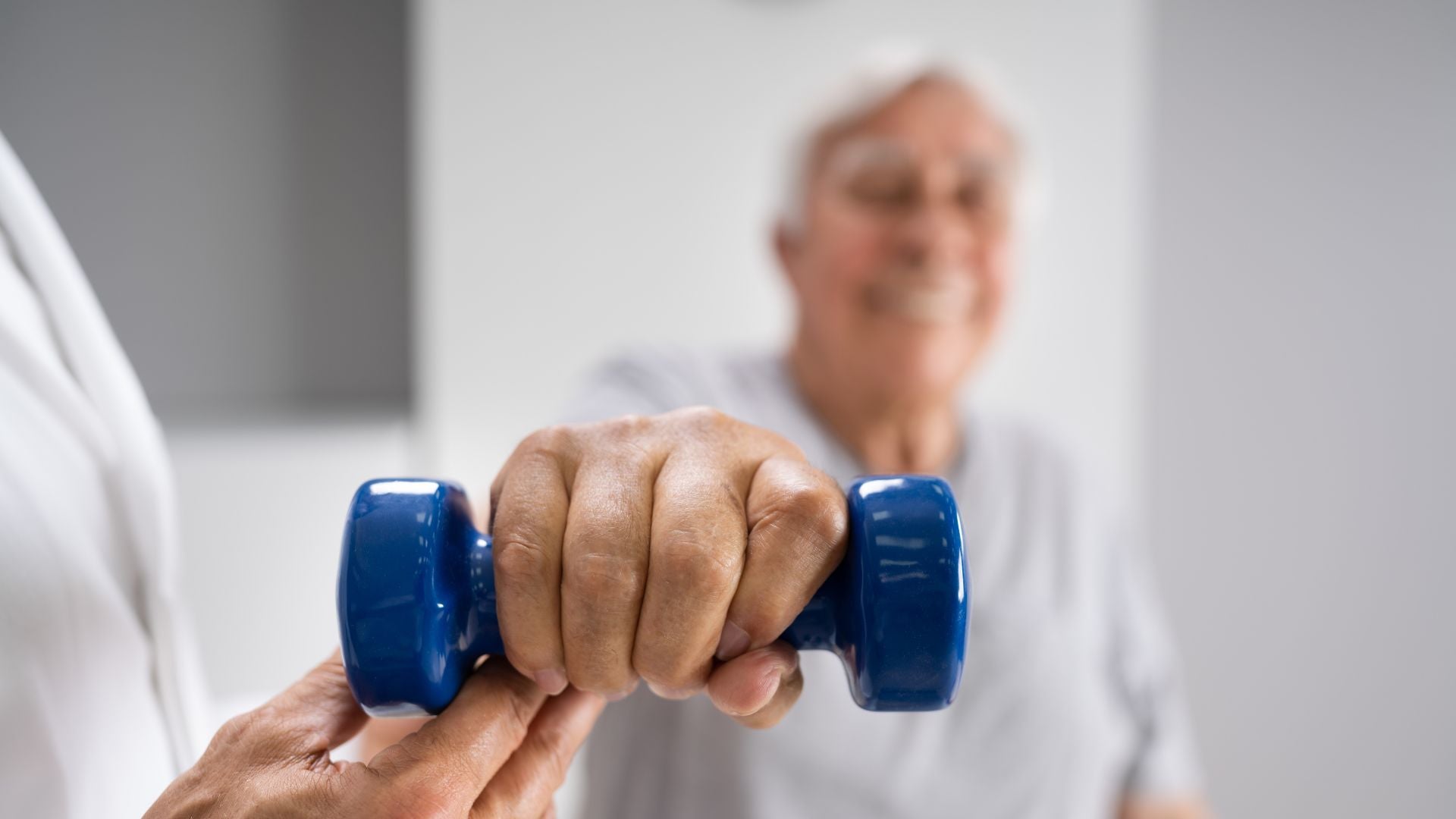 physical therapy with weight